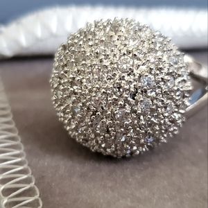 Lia Sophia Kiam Family Dome Pave CZ Ring - Size 10